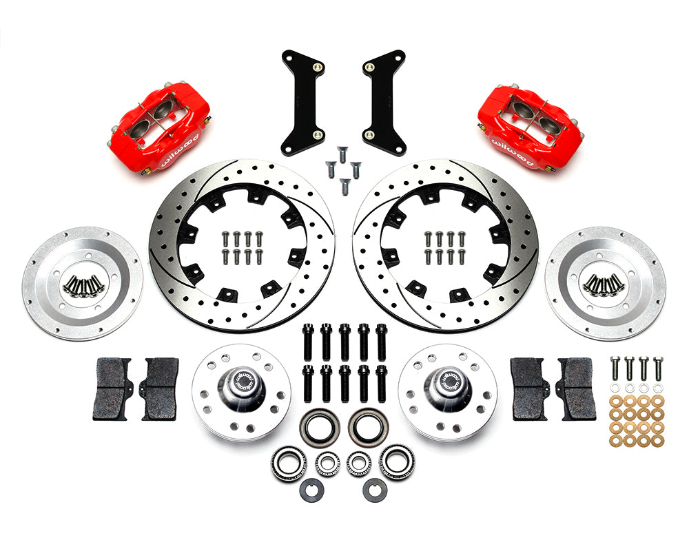 Wilwood - 1982-2003 Chevy S10 Forged Dynalite Big Brake Front Brake Kit - 12.19-Inch Rotors