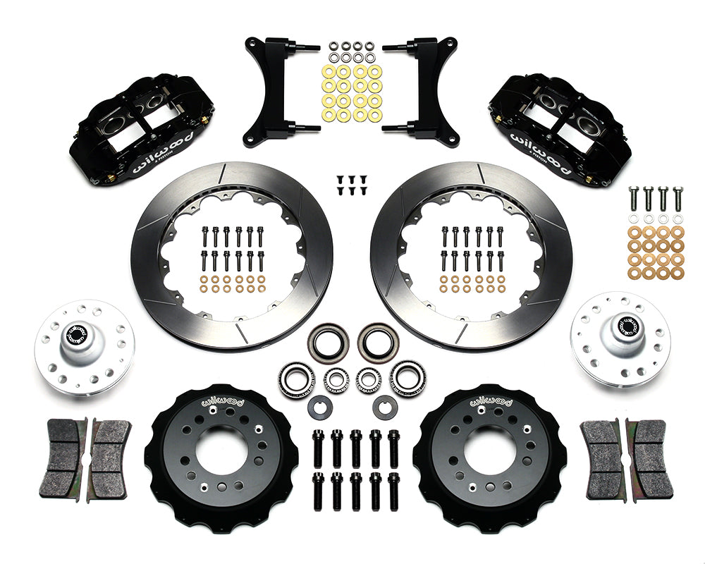 Wilwood - 1982-2003 Chevy S10 Forged Narrow Superlite 6R Big Brake Front Brake Kit - 12.88-Inch Rotors