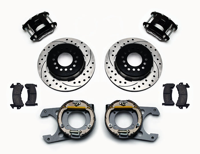 Wilwood - Kit de freno trasero grande para Chevy/GMC C10 1963-1986 D154 - Rotores de 12,19 pulgadas