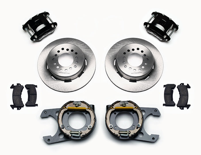 Wilwood - Kit de freno trasero grande para Chevy/GMC C10 1963-1986 D154 - Rotores de 12,19 pulgadas