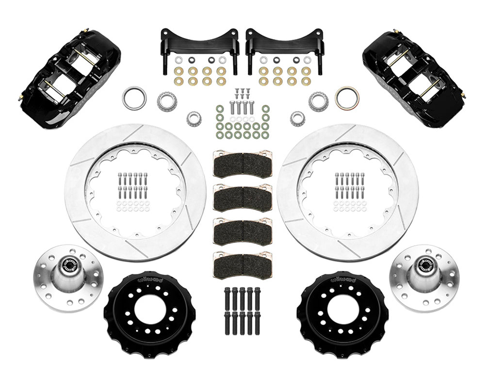 Wilwood - 1982-2003 Chevy S10 AERO6 Big Brake Front Brake Kit - 14-Inch Rotors