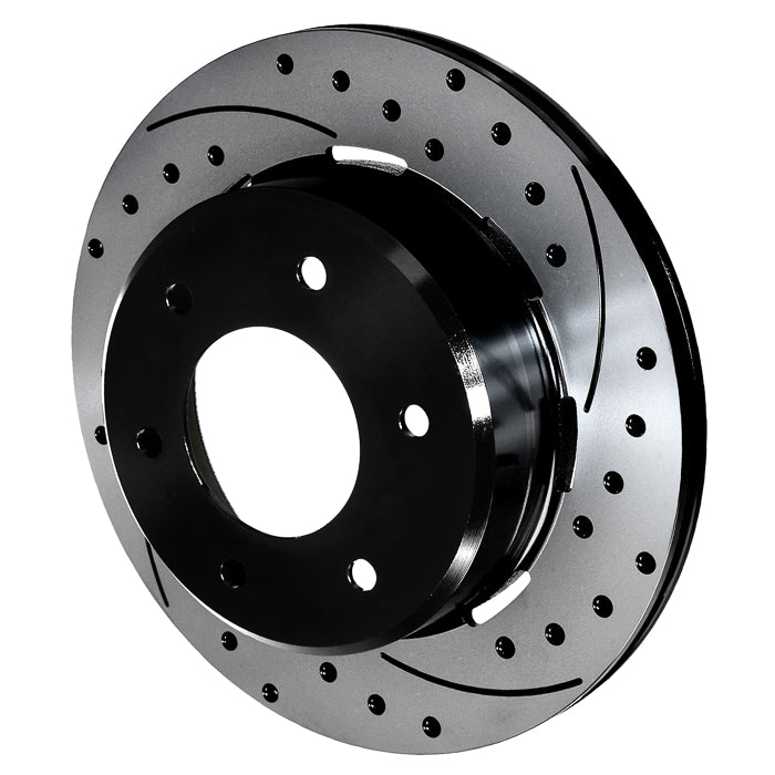 Wilwood - Kit de freno trasero grande para Chevy/GMC C10 1963-1986, Dynlite forjado (rotor de 6 x 5,50), rotores de 12,19 pulgadas