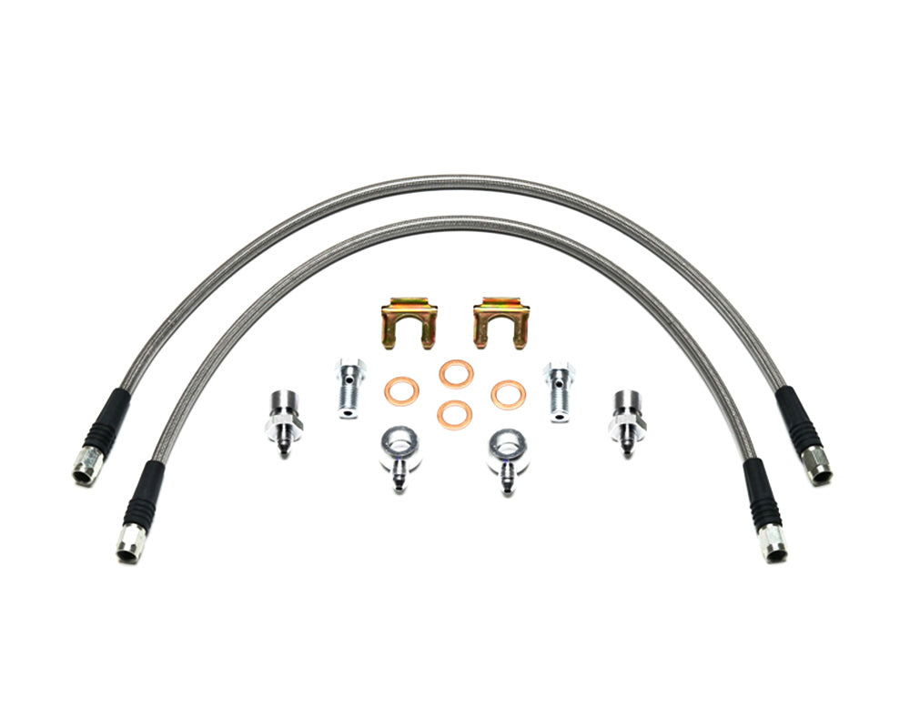 Wilwood - Kit de línea de freno Chevy/GMC C10/C15 de 22 pulgadas, 7/16-20 Banjo