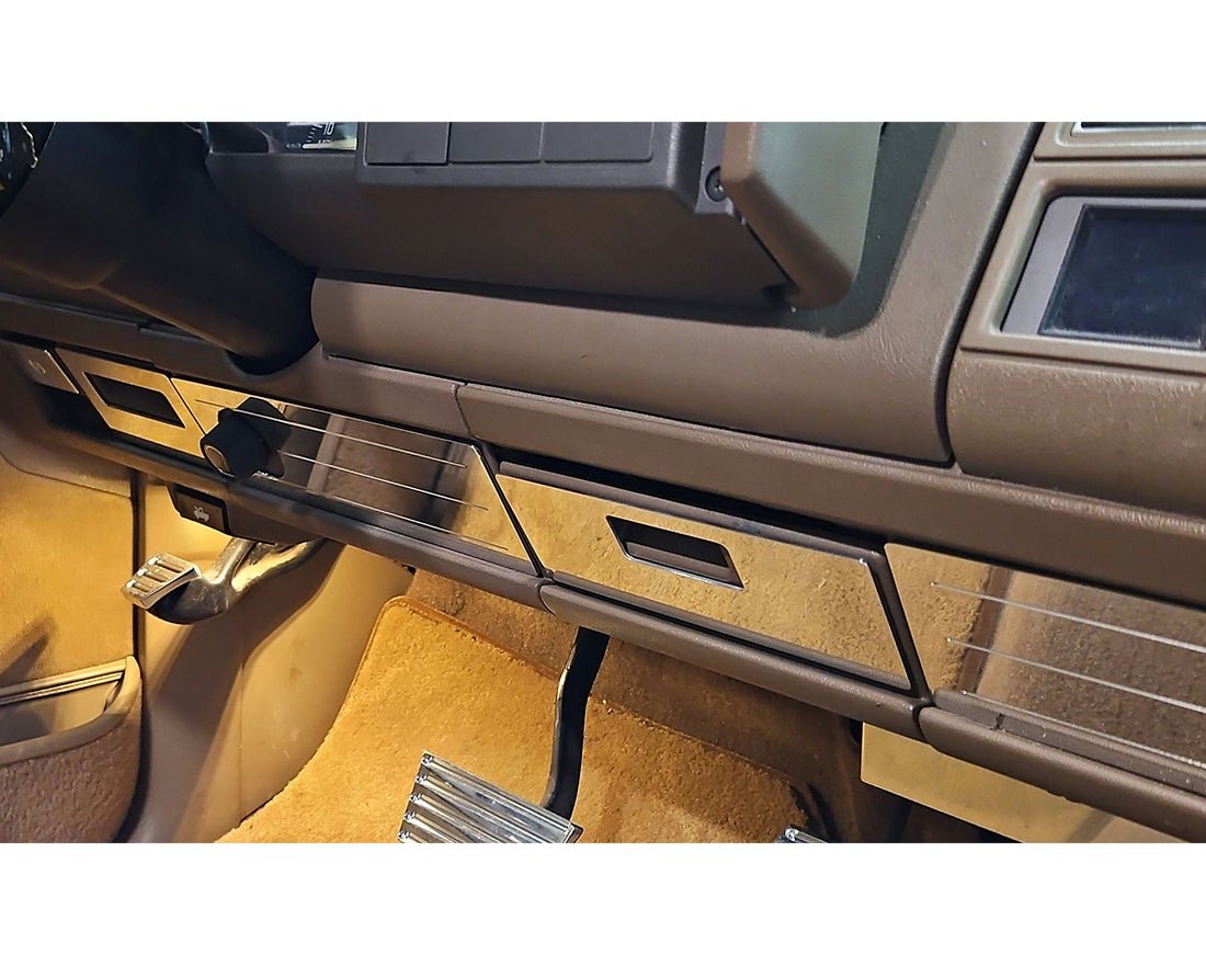 Spare Time Billet - Chevy | GMC 1988-1994 Billet Under Dash Kit - 4-Pieces