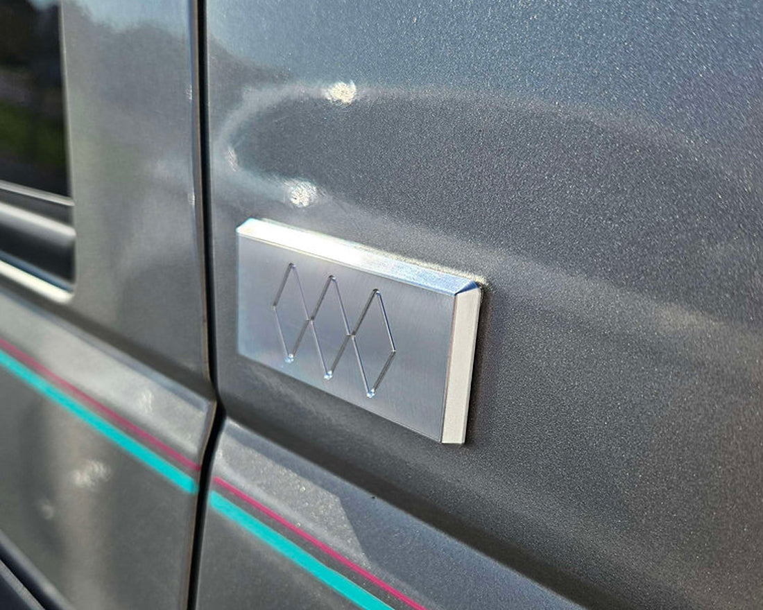 Spare Time Billet - Chevy | GMC 1988-1998 Billet OBS Cab Emblem Pair