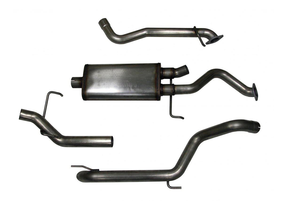 89248 / Stainless Steel Cat-back Exhaust System 1999-2005 Toyota Land Cruiser 100-Series / Lexus LX470 4.7L V8 (Off Road/Race Use Only)