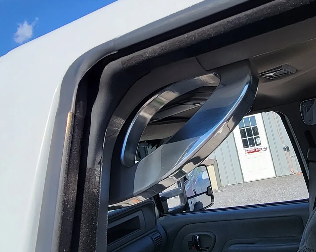 Spare Time Billet - Chevy | GMC 1995-1998 Billet OBS Crew Cab B-Pillar Grab Handle - Pair