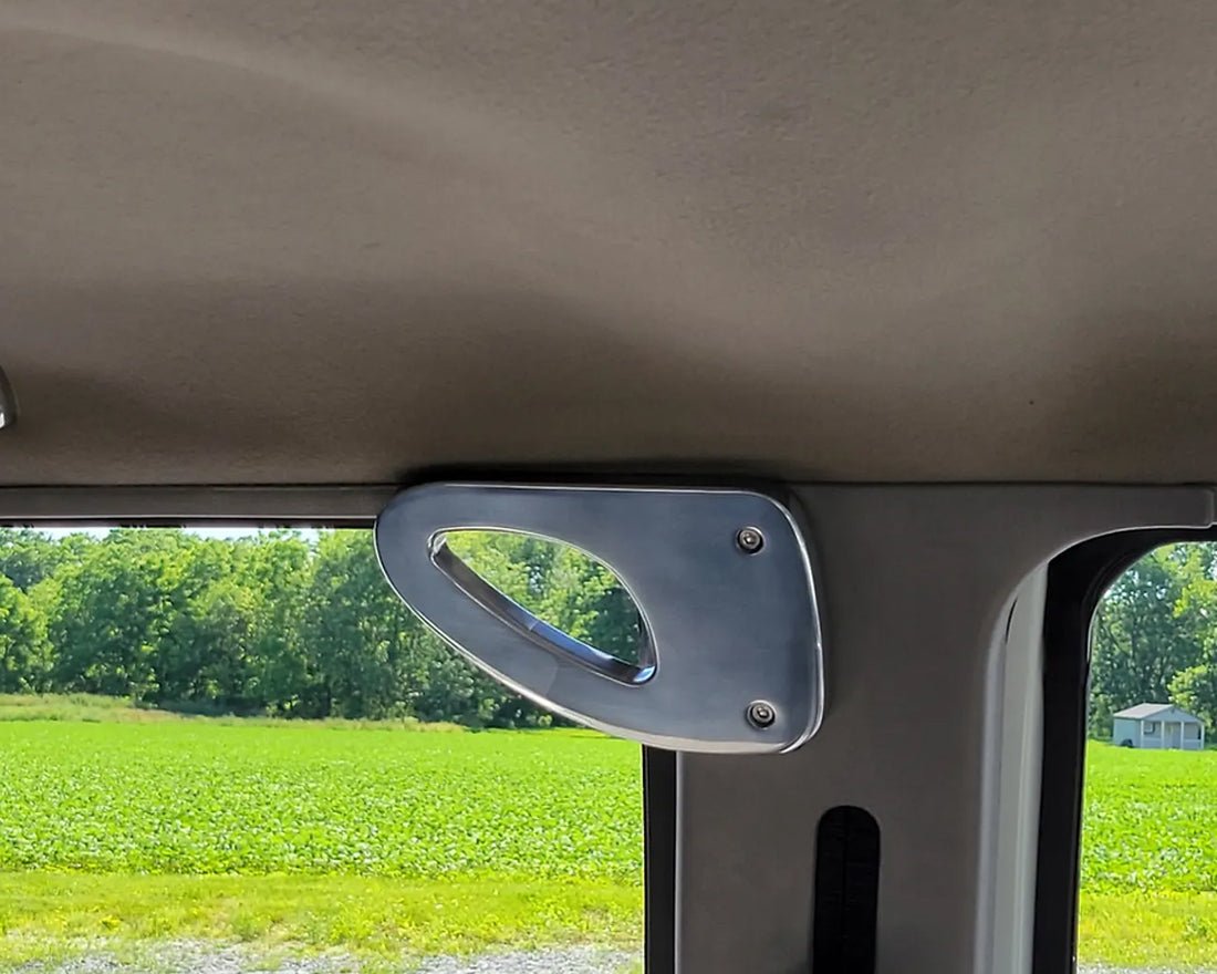 Spare Time Billet - Chevy | GMC 1995-1998 Billet OBS Crew Cab B-Pillar Grab Handle - Pair