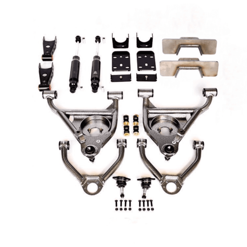 1999-2006 (2007 CLASSIC) GM 2WD 5/7 LOWERING KIT W/ WELD ON C-NOTCH