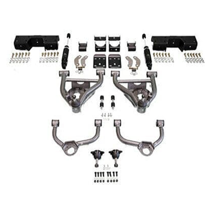 1988-1998 C1500 3/5 LOWERING KIT W/ BOLT ON C-NOTCH