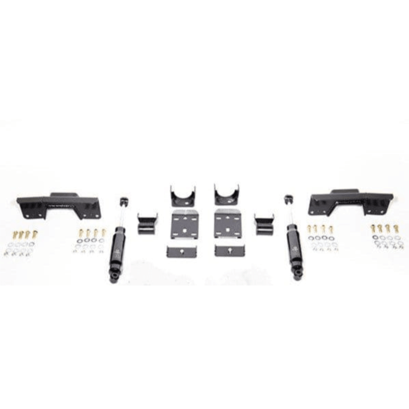 1999-2006 (2007 CLASSIC) GM 5″ REAR LOWERING KIT W/ BOLT ON C-NOTCH