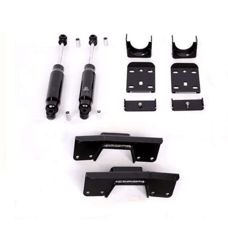1999-2006 (2007 CLASSIC) GM 6″ REAR LOWERING KIT W/ BOLT ON C-NOTCH