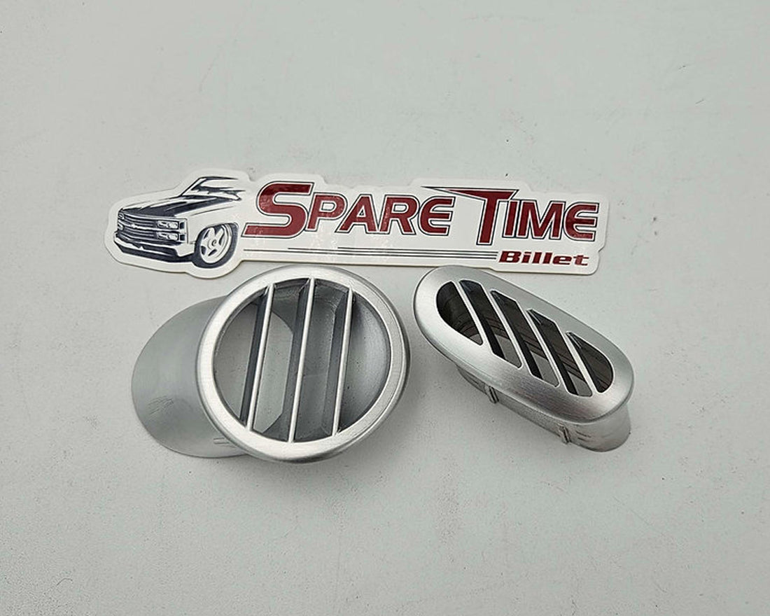Spare Time Billet - Chevy | GMC 1995-1996 Billet Dash Defrost Vents