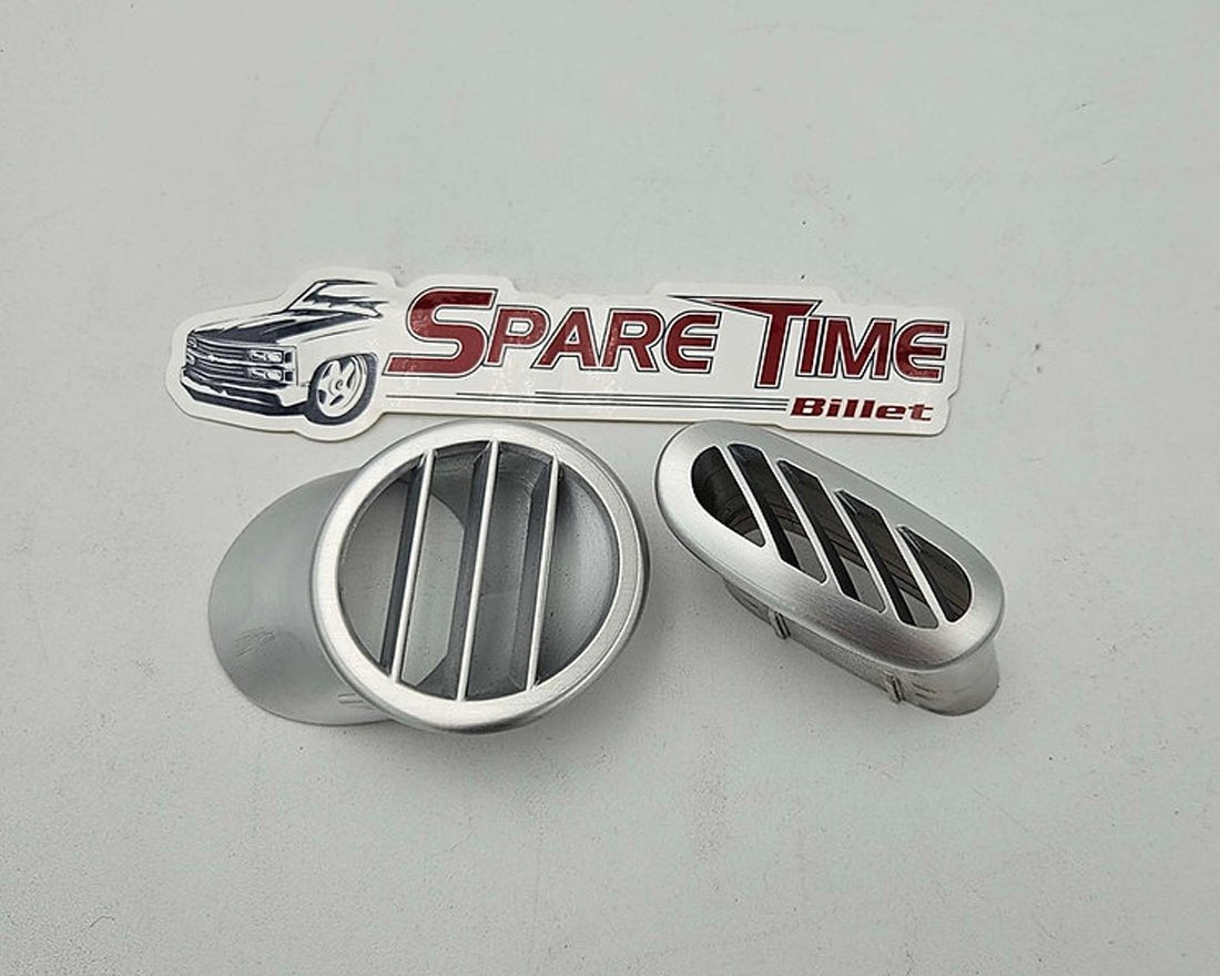 Spare Time Billet - Chevy | GMC 1995-1996 Billet Dash Defrost Vents