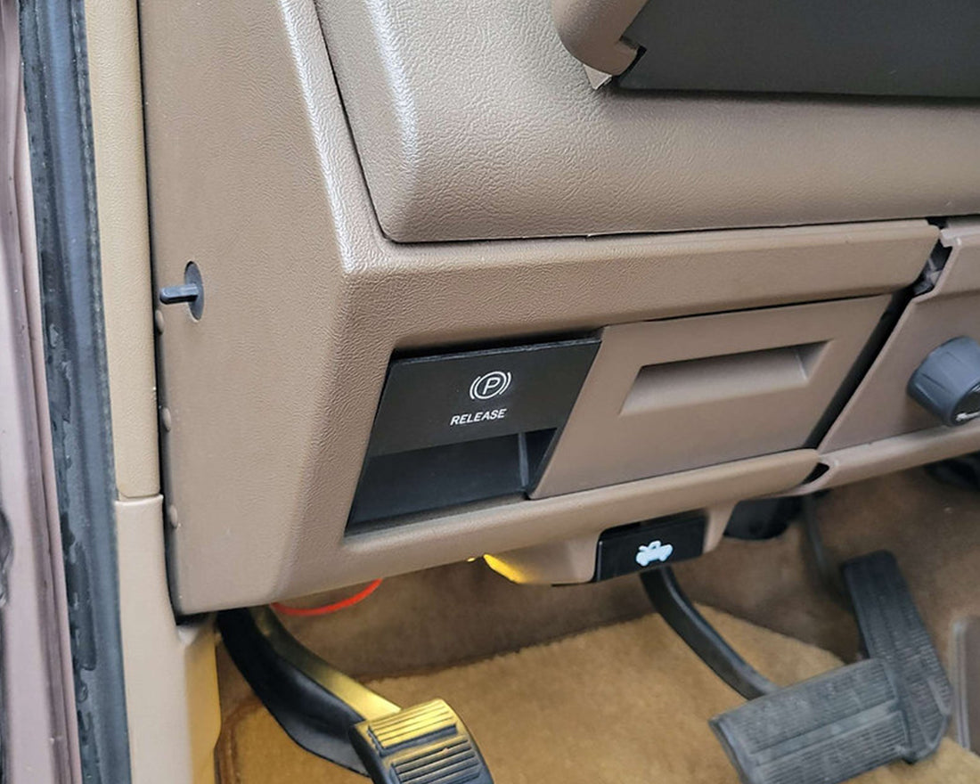 Spare Time Billet - Chevy | GMC 1988-1994 Billet E-Brake Release Cover