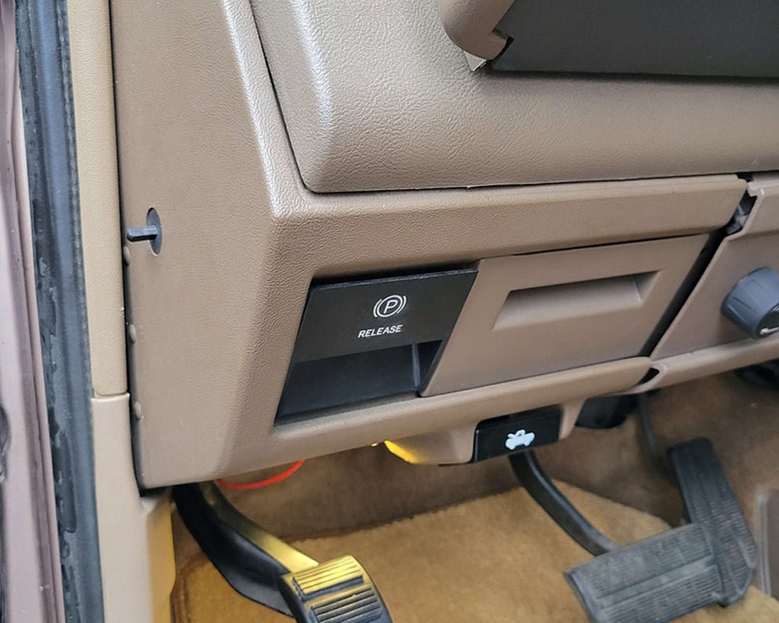 Spare Time Billet - Chevy | GMC 1988-1994 Billet E-Brake Release Cover