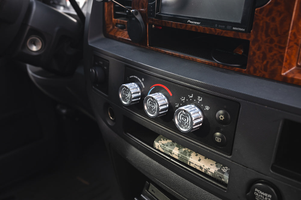 Dodge Ram 3rd Gen Billet AC Knobs
