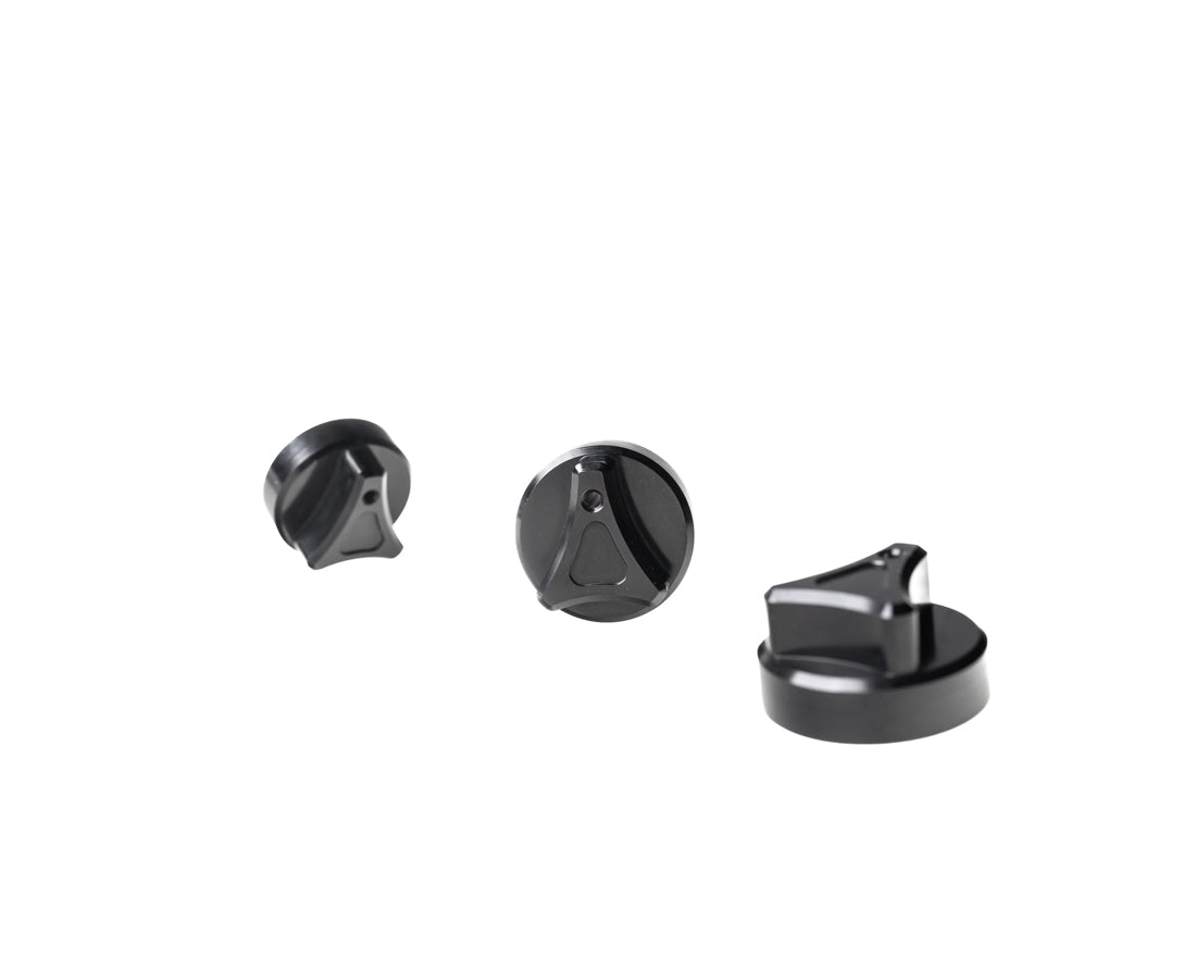 Chevy | GMC NBS SUV 2003-2006 Billet Rear Climate Control Knobs - 3PK