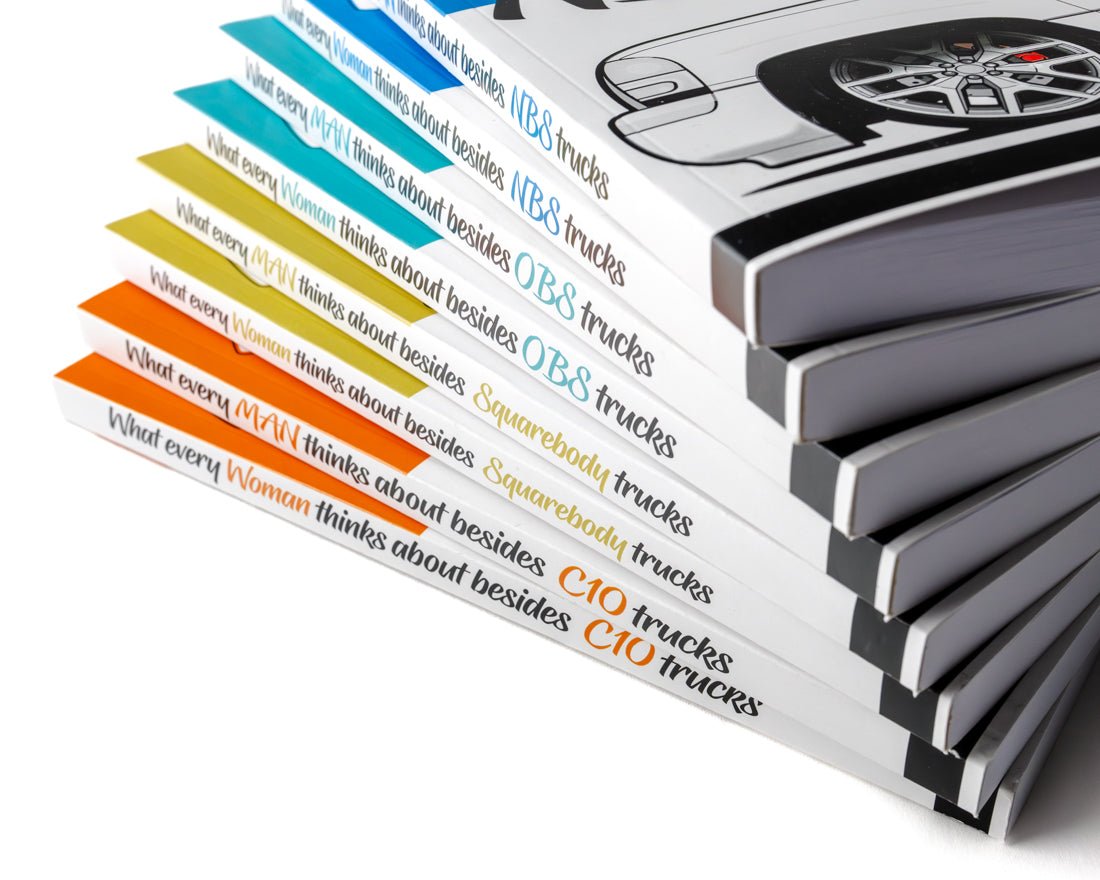 LG Billet USA Book - What Every Man Thinks About Besides Trucks