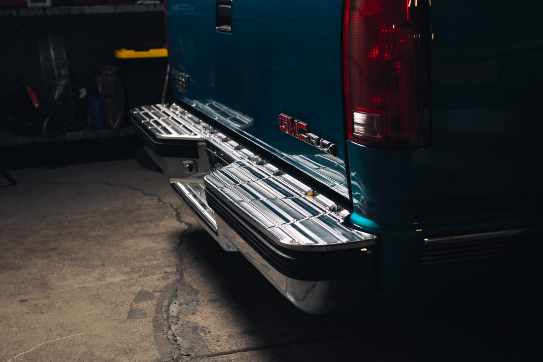 Chevy | GMC OBS 1988-1998 Billet Fleet-Side Bumper Plates