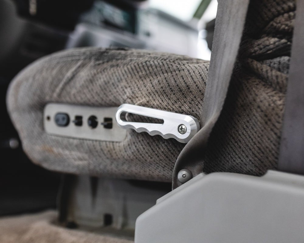 Chevy | GMC OBS 1995-1999 Billet Seat Levers, Extra Cab 3 Lever Set