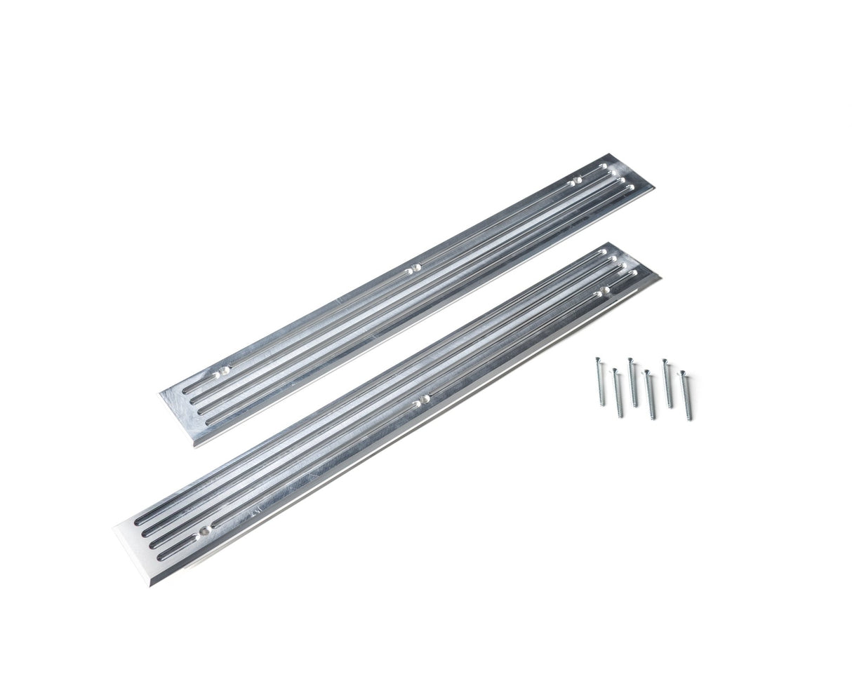 Spare Time Billet - Chevy | GMC 1988-1998 Billet Rear Door Sill Plates for Crew Cab