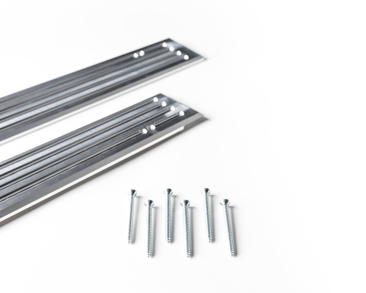 Spare Time Billet - Chevy | GMC 1988-1998 Billet Rear Door Sill Plates for Crew Cab