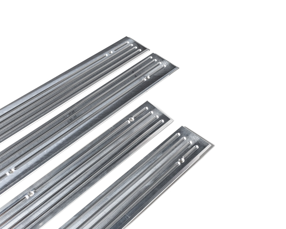 Spare Time Billet - Chevy | GMC 1988-1998 Billet Door Sill Plates for Crew Cab (Full Set)