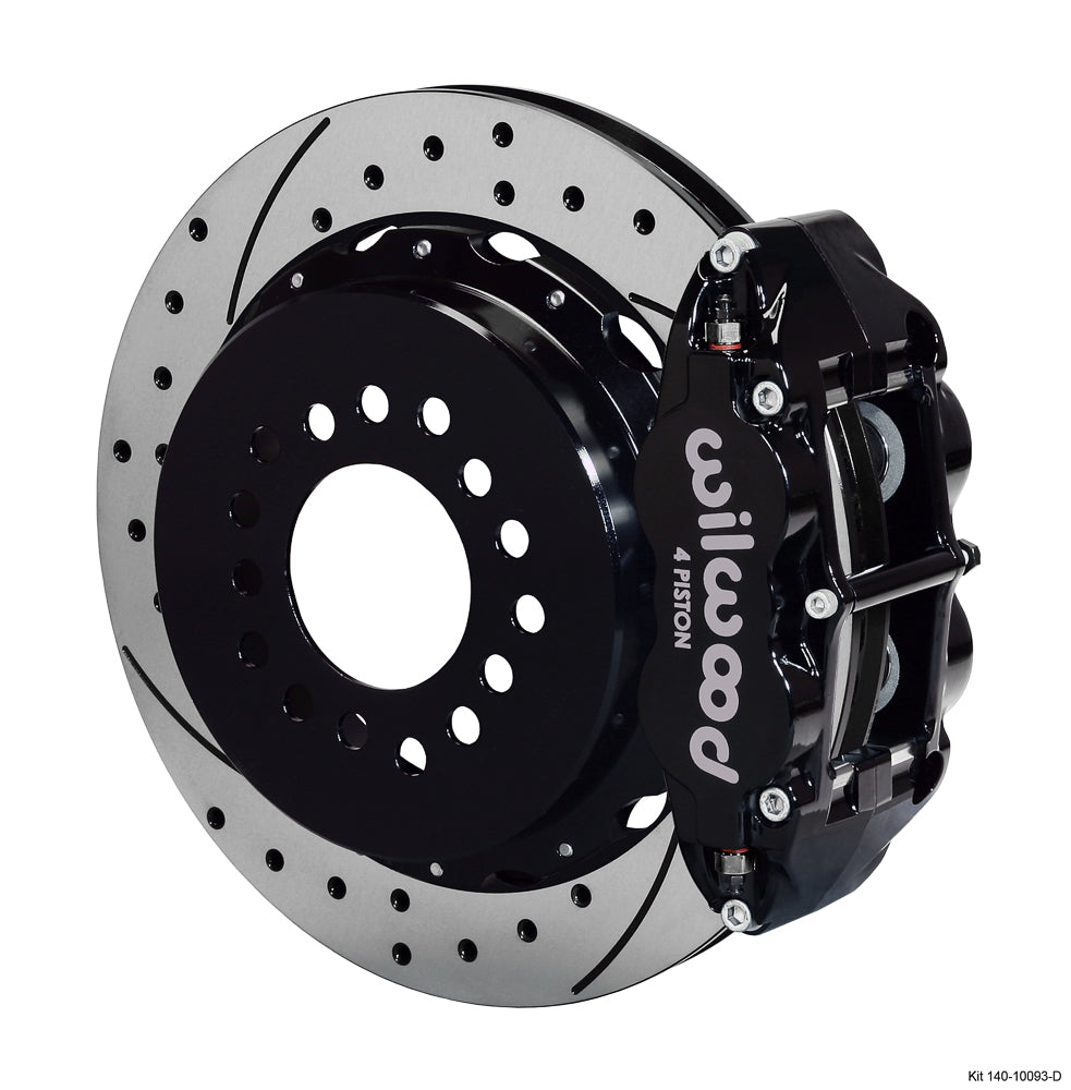 Wilwood - Kit de frenos traseros grandes Chevy/GMC C10 1963-1986, discos forjados Superlite 4R estrechos de 12,88 pulgadas