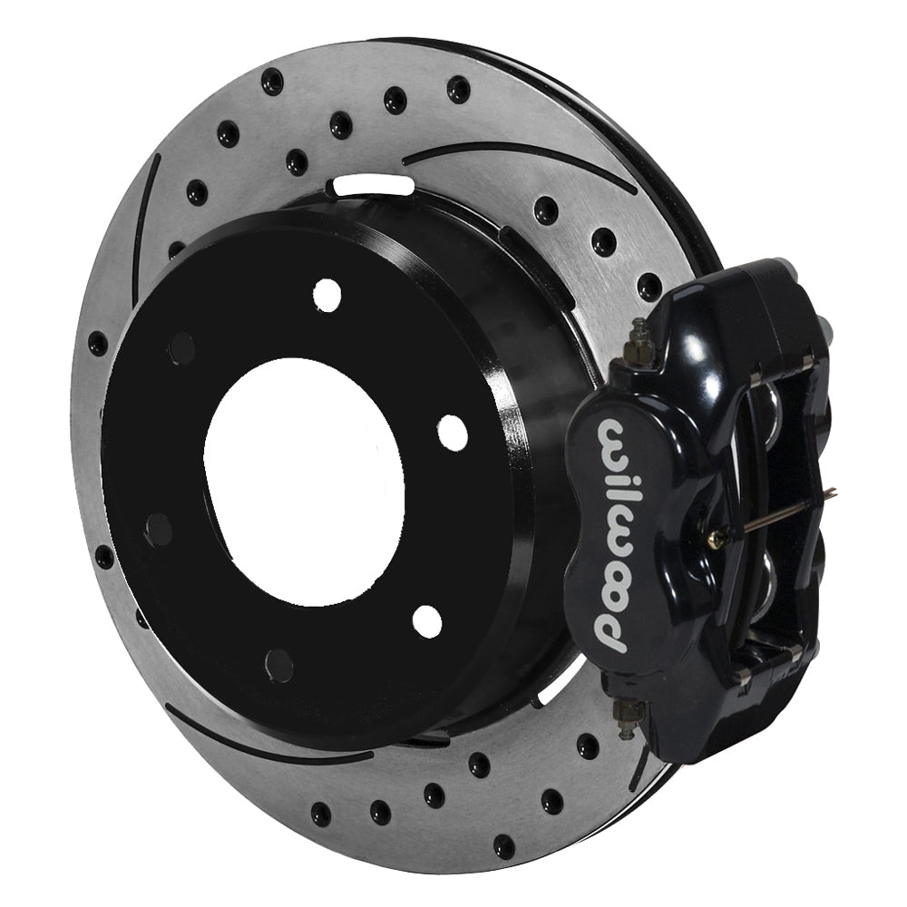 Wilwood - Kit de freno trasero grande para Chevy/GMC C10 1963-1986, Dynlite forjado (rotor de 6 x 5,50), rotores de 12,19 pulgadas