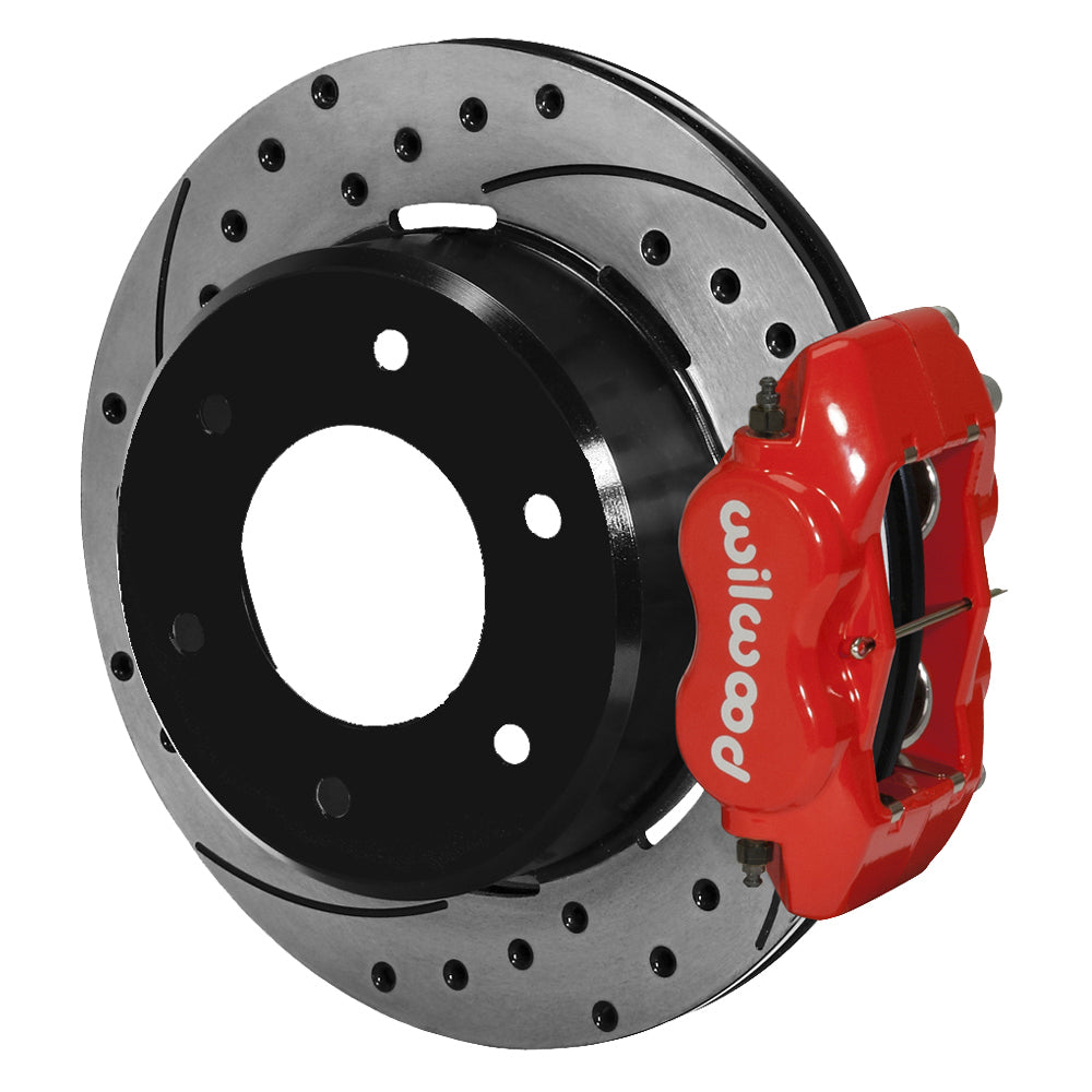 Wilwood - Kit de freno trasero grande para Chevy/GMC C10 1963-1986, Dynlite forjado (rotor de 6 x 5,50), rotores de 12,19 pulgadas