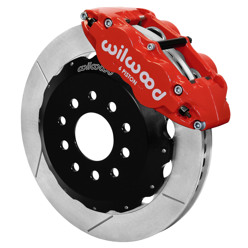 Wilwood - Kit de frenos delanteros grandes Chevy/GMC C10 1973-1986, forjados, angostos, Superlite 6R, para ejes DSE, rotores de 13,06 pulgadas