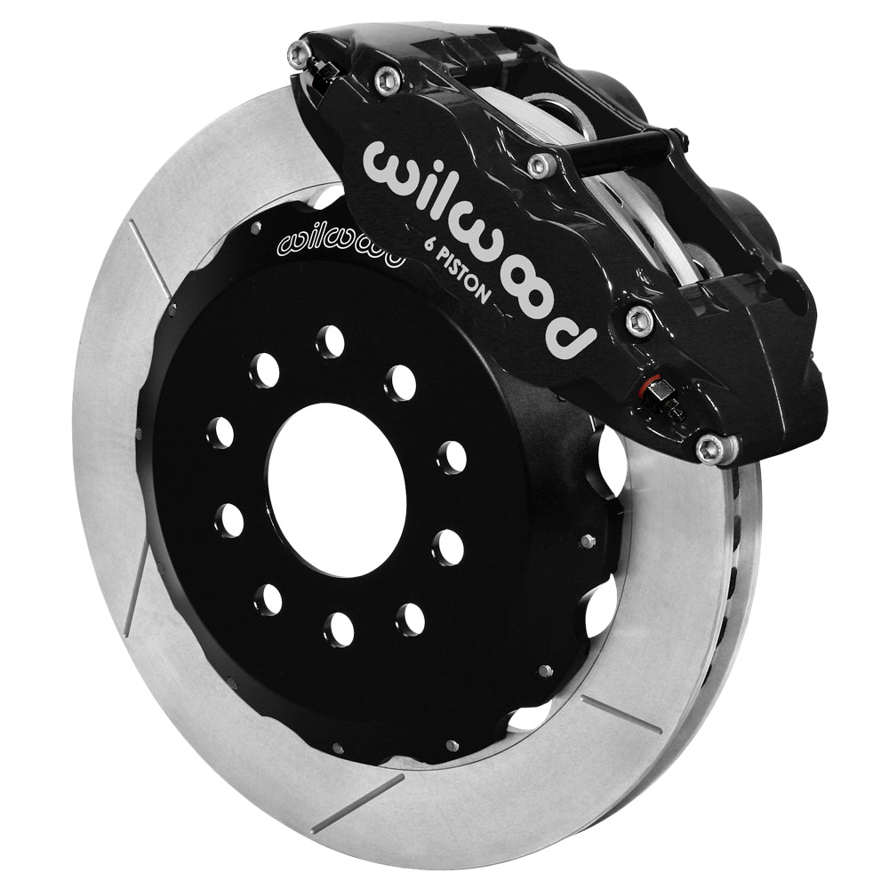 Wilwood - Kit de frenos delanteros grandes Chevy/GMC C10 1973-1986, forjados, angostos, Superlite 6R, para ejes DSE, rotores de 13,06 pulgadas