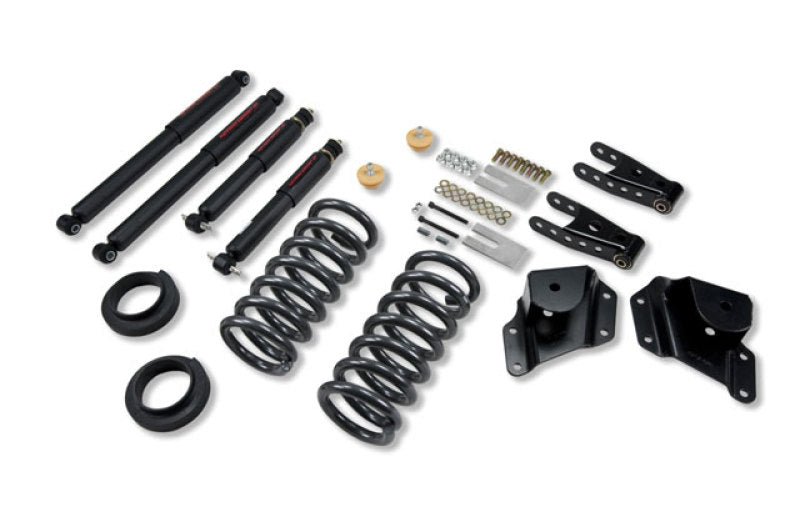 Belltech ローダウンキット ナイトロドロップ II ショック付き 1999-2006 シボレー/GMC シルバラード/シエラ 1500 標準キャブ