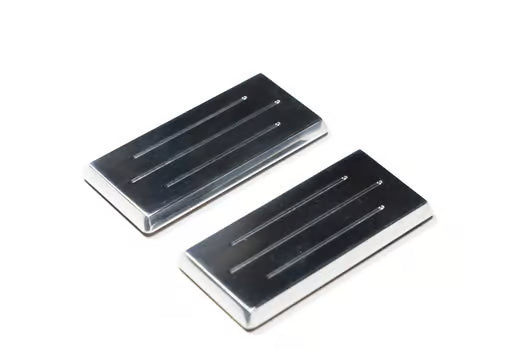 Spare Time Billet - Chevy | GMC 1988-1998 Billet OBS Cab Emblem Pair