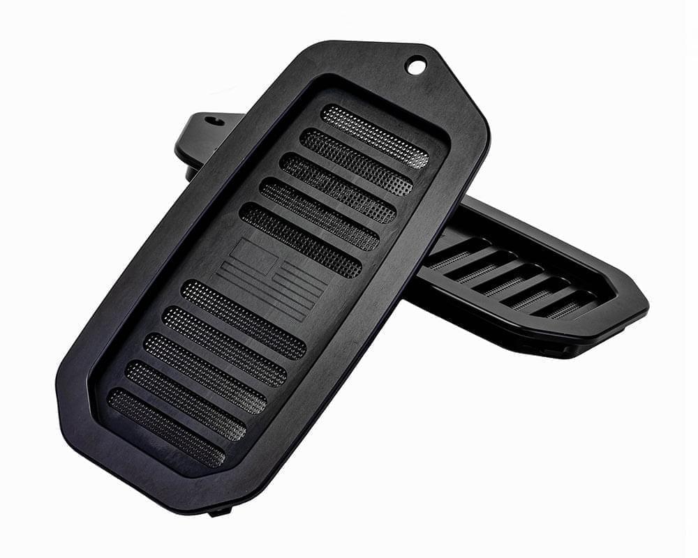 Black jamb vent