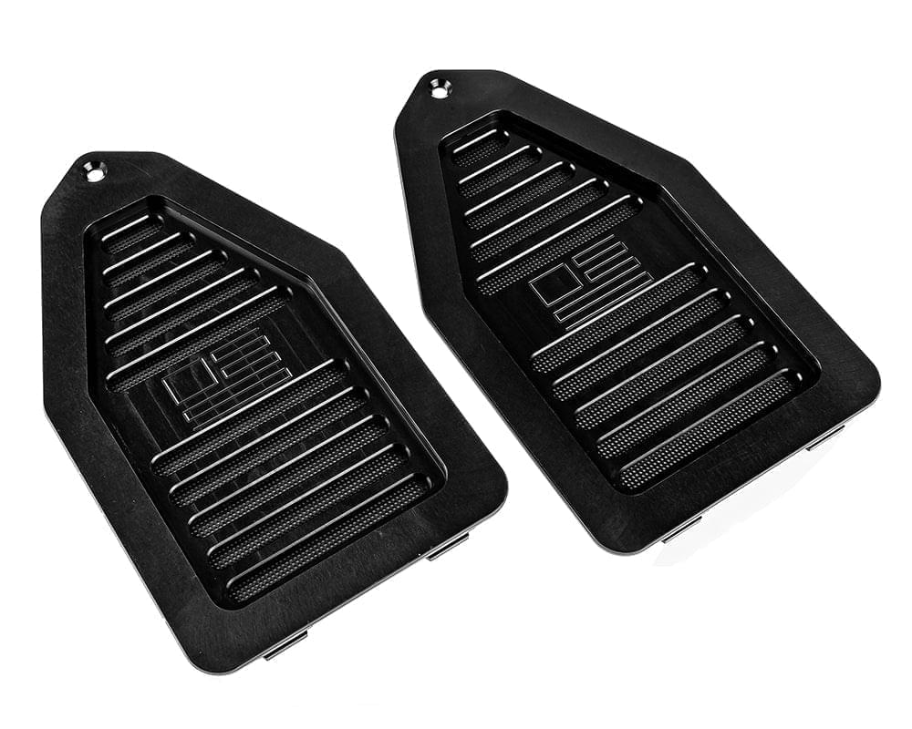 Billet Door Jam Vents With Engraved Flag, 1969 A-Body