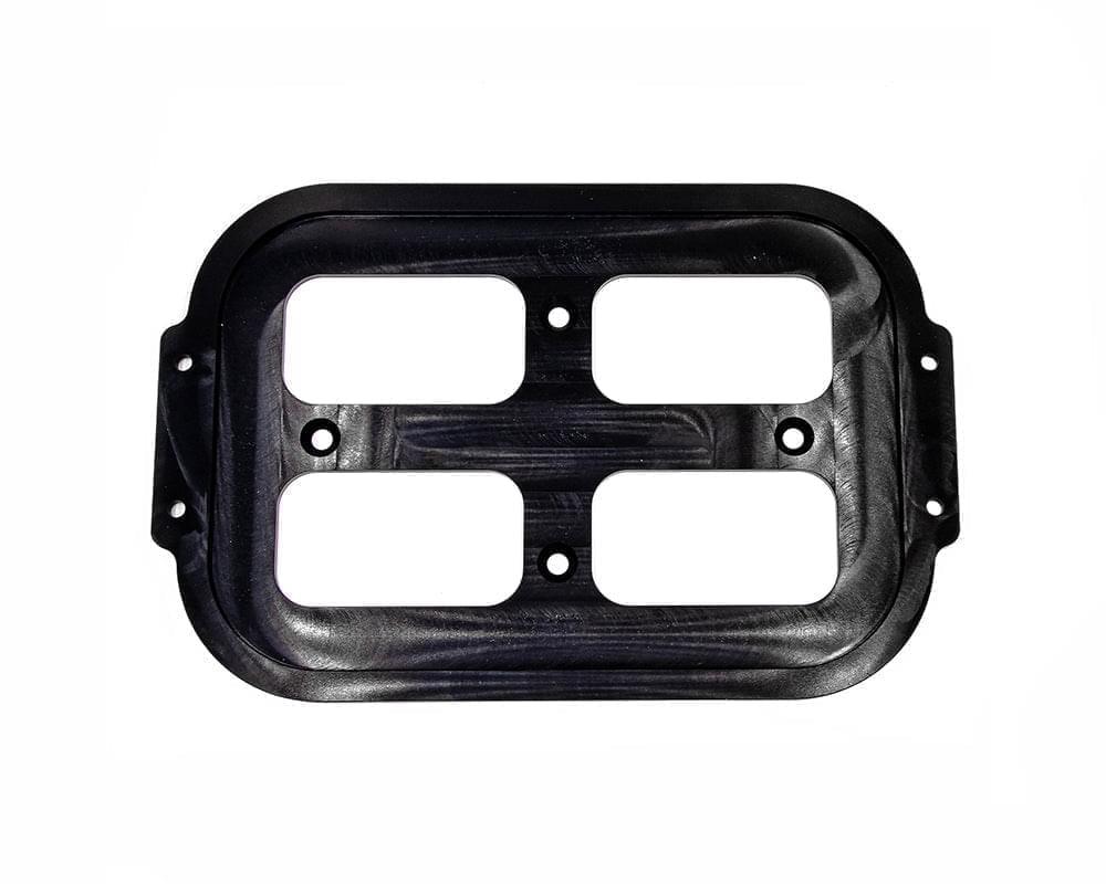 Soporte de batería Billet Optima, parte superior con rejilla