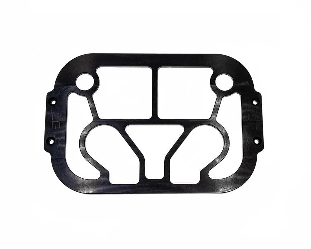 Soporte de batería Billet Optima, parte superior con rejilla