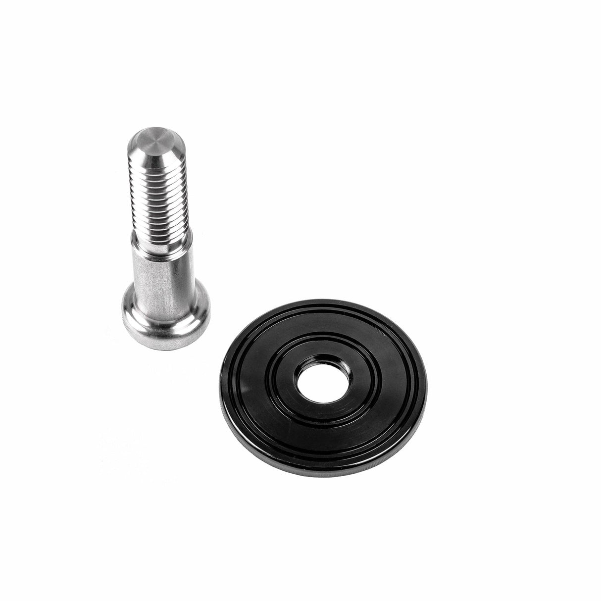 GM Door Striker Bolt Kit, 7/16"-14, Aluminum Striker Plate Double Ring