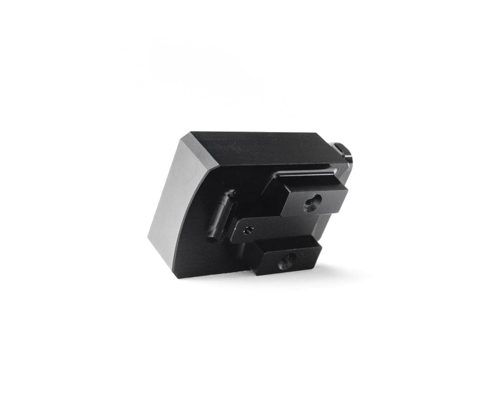 Chevy GMC OBS Black Glove Box Button Side View
