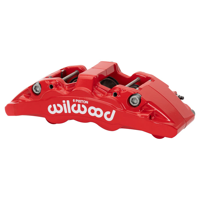 Wilwood - Kit de frenos delanteros grandes AERO6-DM para Chevy/GMC Silverado 1500 1999-2018 - Rotores de 13,36 pulgadas