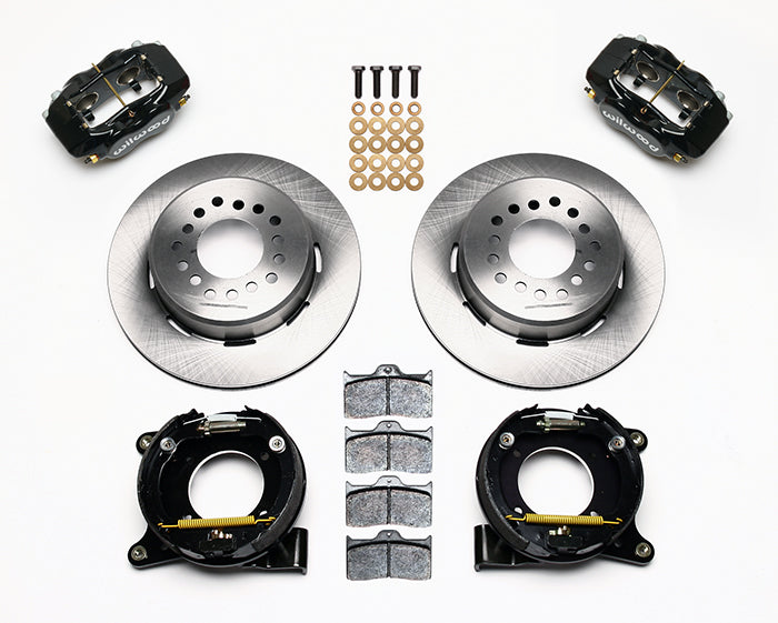 Wilwood - Kit de freno trasero grande Chevy/GMC C10 1963-1986, discos Dynalite forjados de 12,19 pulgadas