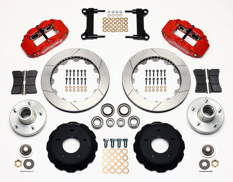 Wilwood - 1963-1987 Chevy/GMC C10 Front Big Brake Kit Forged Narrow Superlite 6R - 13.06-in Rotor Diameter
