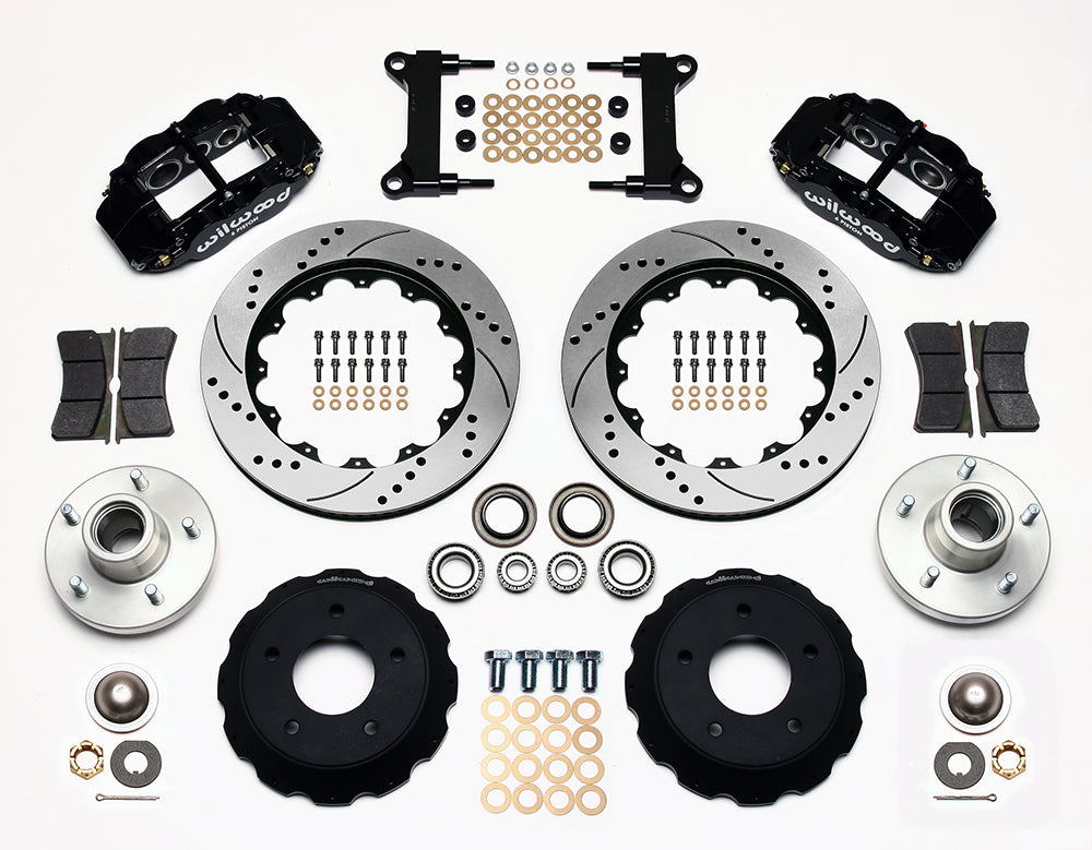 Wilwood - 1963-1987 Chevy/GMC C10 Front Big Brake Kit Forged Narrow Superlite 6R - 14-Inch Rotors