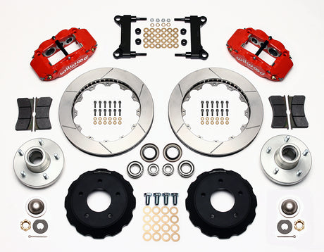 Wilwood - 1963-1987 Chevy/GMC C10 Front Big Brake Kit Forged Narrow Superlite 6R - 14-Inch Rotors