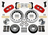 Wilwood - 64–72 GM A-Body | 67–69 GM F-Body | 64–82 Corvette | With Ridetech Spindles - AERO6 Big Brake Front Brake Kit - 14 Inch