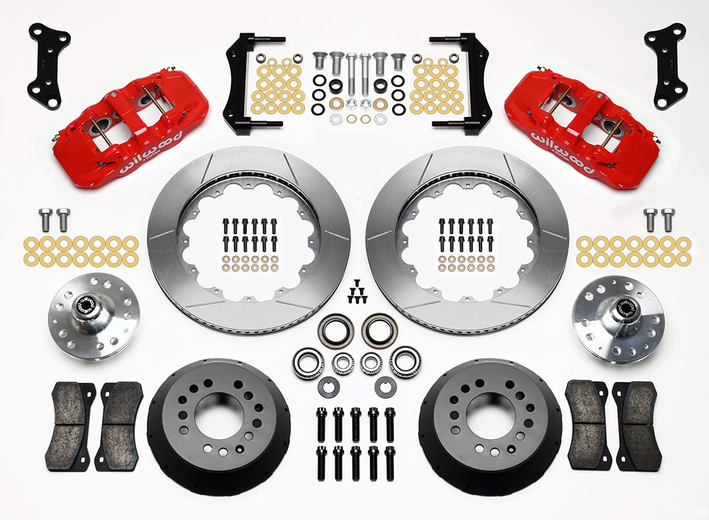 Wilwood - A | F | G | X Bodies - AERO6 Big Brake Front Brake Kit - 15 Inch