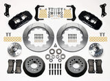 Wilwood - 64–72 GM A-Body | 67–69 GM F-Body | 64–82 Corvette | With Ridetech Spindles - AERO6 Big Brake Front Brake Kit - 14 Inch