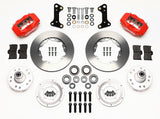 Wilwood - 64–72 GM A-Body | 67–69 GM F-Body | 64–82 Corvette | With Ridetech Spindles - Forged Dynalite Pro Series Front Brake Kit - 11 Inch